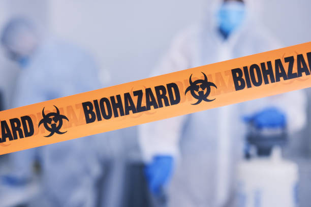 Professional Blood Cleanup technician working in Huger, SC